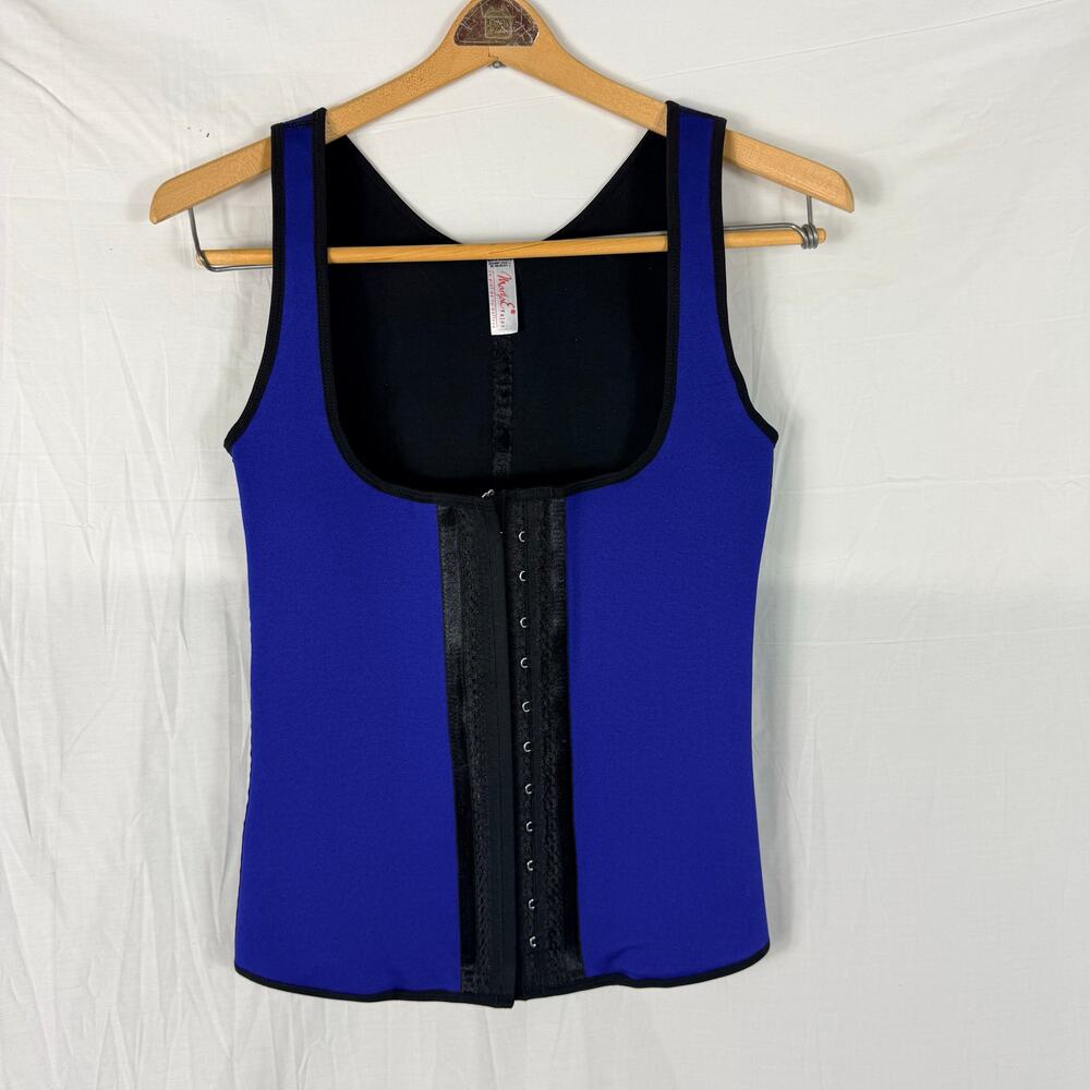 Maria E Fajas Shapewear Vest Girdle Size 40 Waist Trainer Adjustable Open Bust